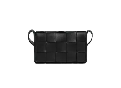 Bottega Veneta Small Cassette Crossbody Bag "Black"