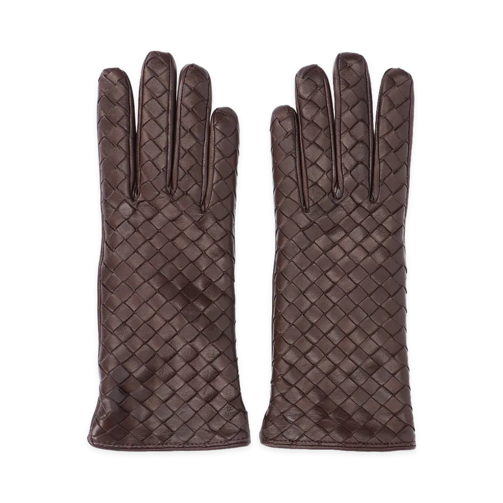 Bottega Veneta Women's Gloves "Brown"