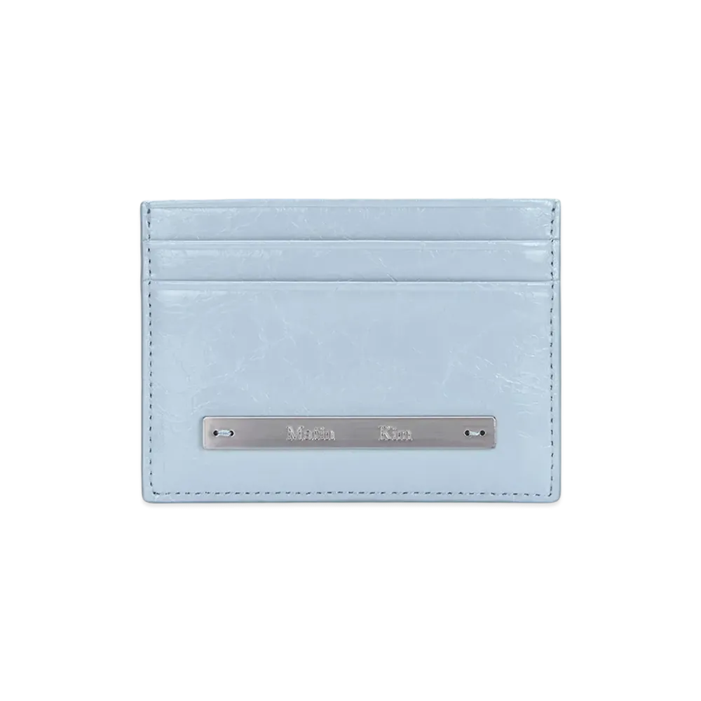 Matin Kim Glossy Card Wallet "Sky"