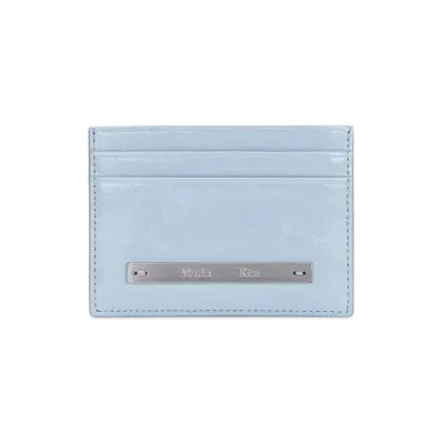 Matin Kim Glossy Card Wallet "Sky"