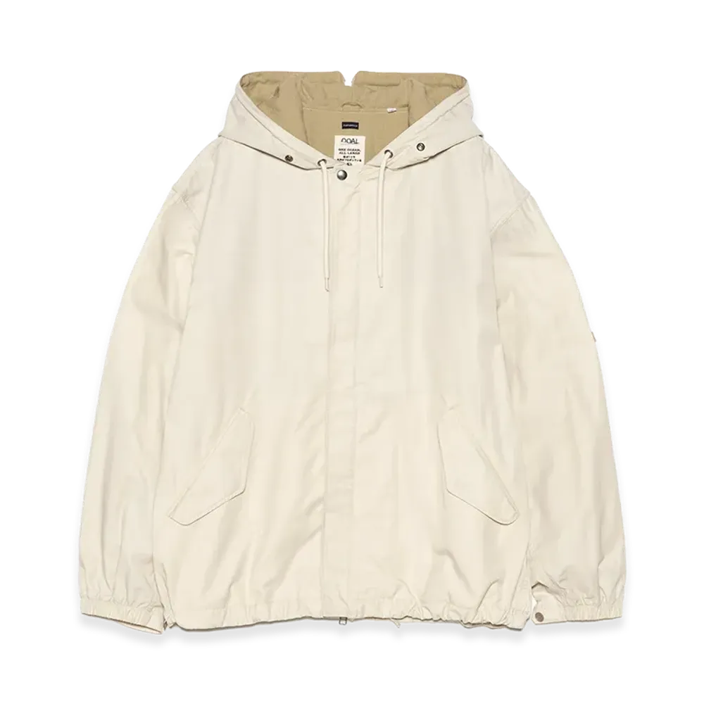 nanamica Nylon Twill Hooded Jacket "Light Beige"