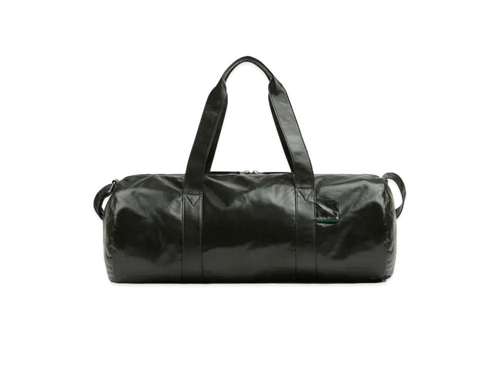 Bottega Veneta Gym Bag Lamb Leather "Dark Green"