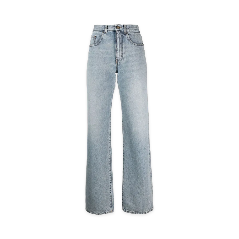 Saint Laurent Women's Jeans "Blue"