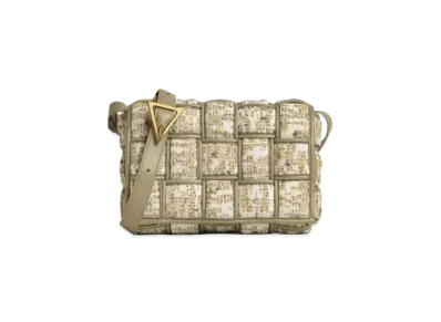 Bottega Veneta Padded Cassette Crossbody Bag "Oatmeal/Taupe"