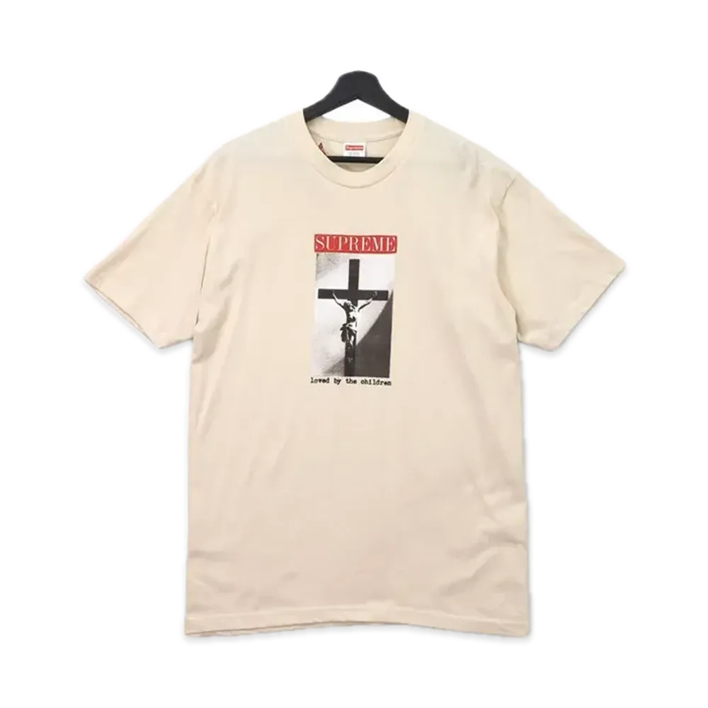 シュプリーム ラブ バイ ザー チルドレン Tシャツ "アイボリー"