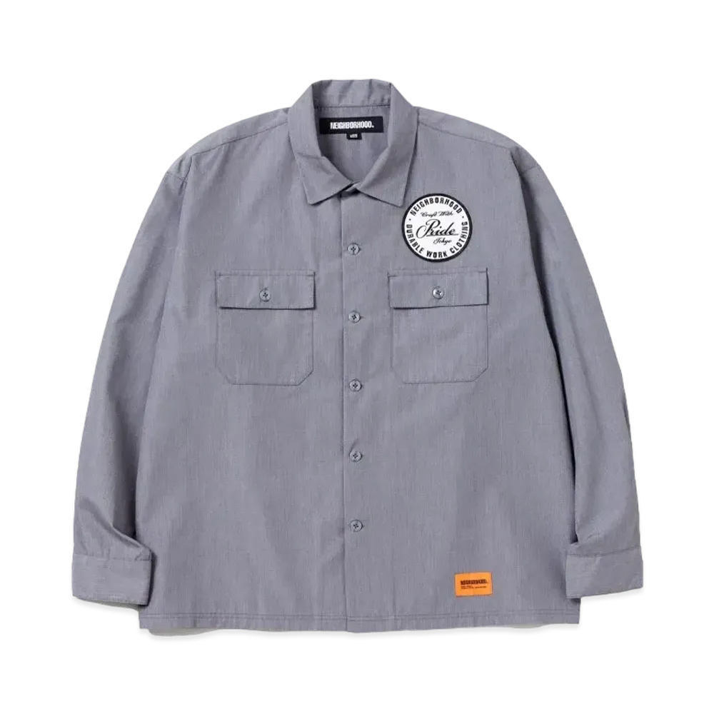 NEIGHBORHOOD Classic Work Shirt LS "Gray"