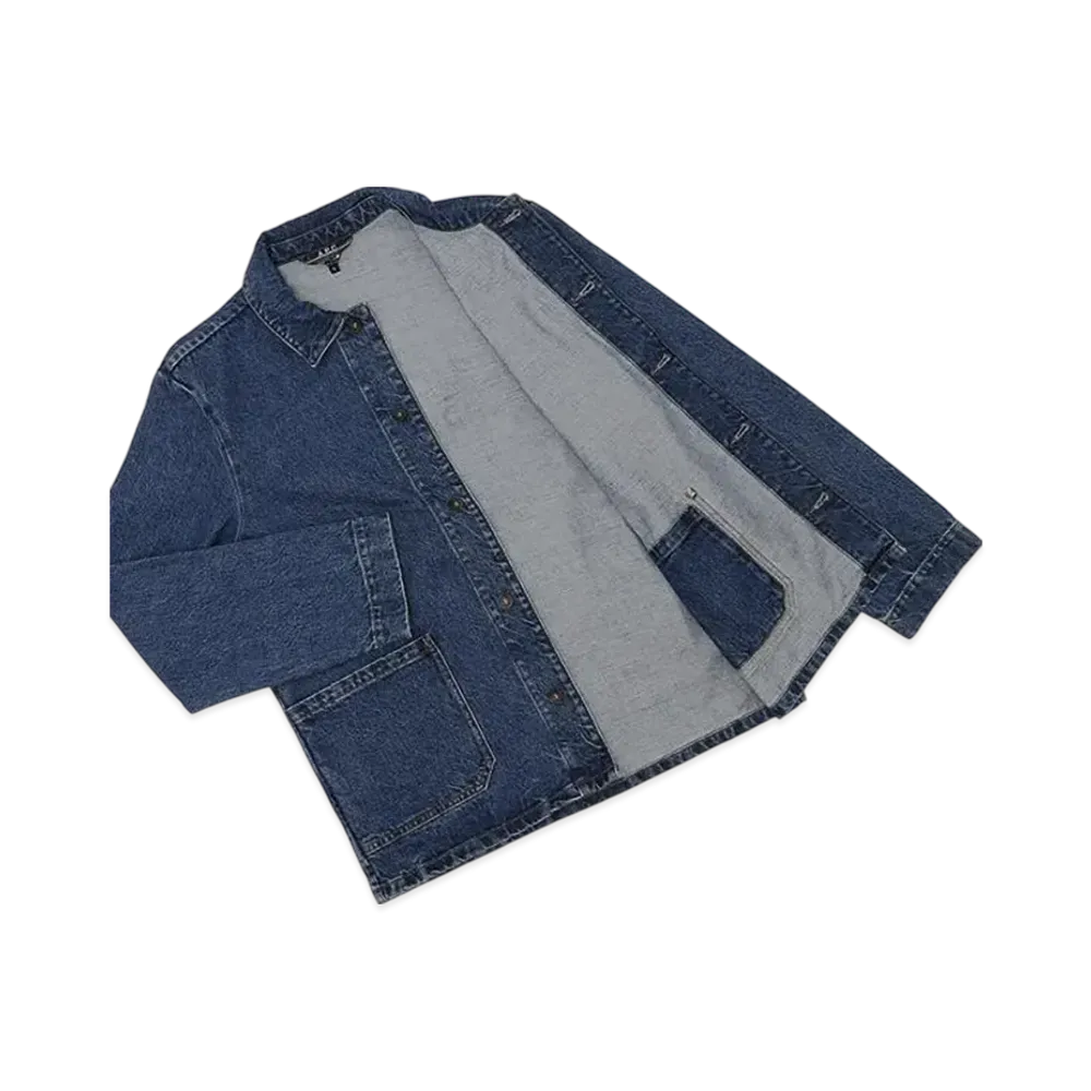 A.P.C. Kerlouan Logo "Washed Indigo"
