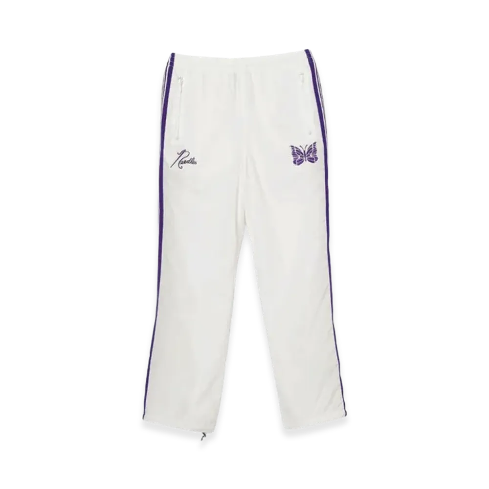 NEEDLES x Beams Nylon Track Pants "White"