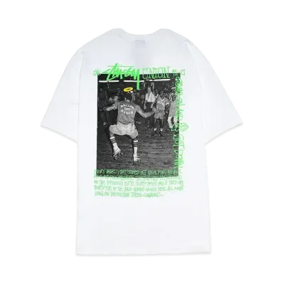 Stussy × Union 30TH Roller Disco Tee "White"