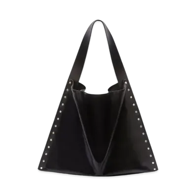 Jil Sander Rivet Border Tote "Black"