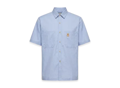 GUCCI Shirt with Bear On Pocket "Lightblue"