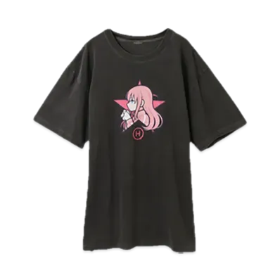 Converse x Bocchi The Rock! Yoshimi Miyoshi Graphic Tee "Pink"