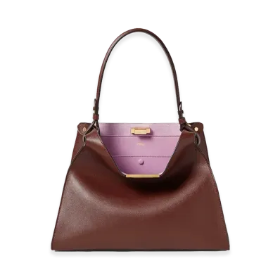 FENDI Women's Way Medium Vit.Merrick Handbag "Burgundy"