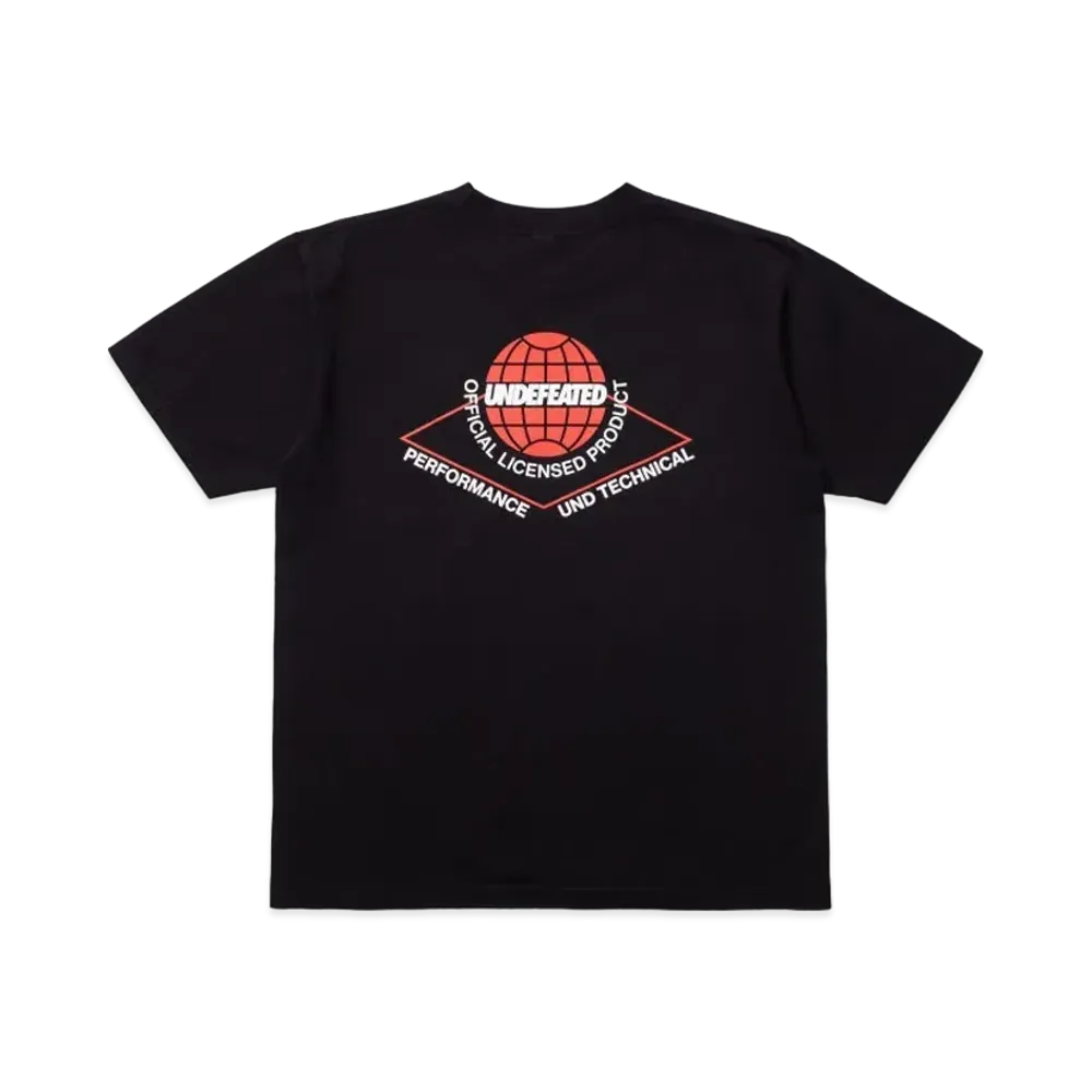 UNDEFEATED GLOBAL S/S TEE - 80080 "Black"