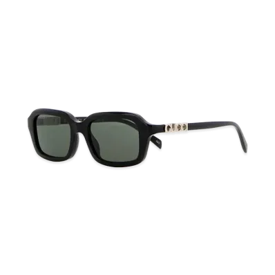 GUCCI Women's Acetate Sunglasses "Black"