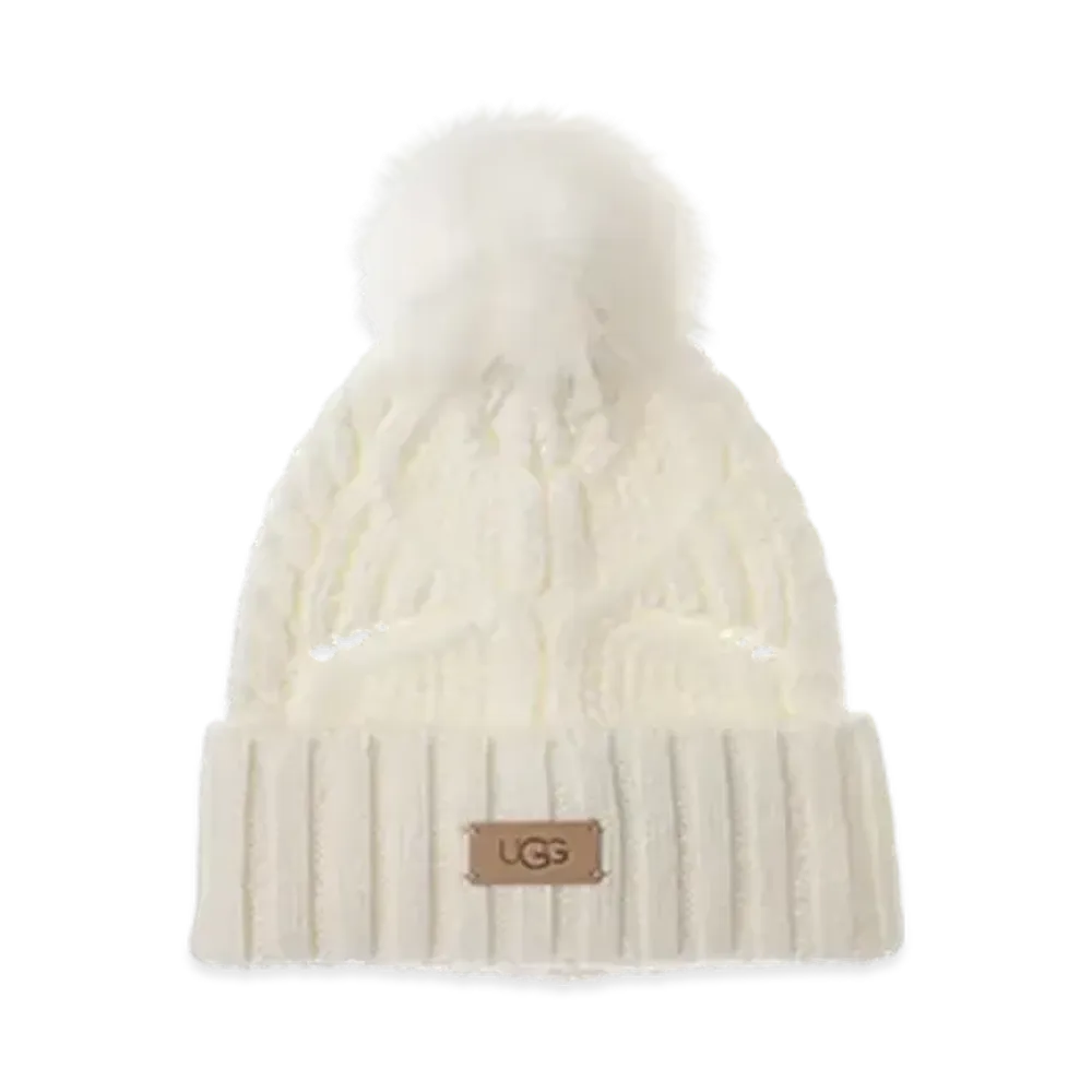 UGG Australia Cable Beanie With Pom "Nimbus"