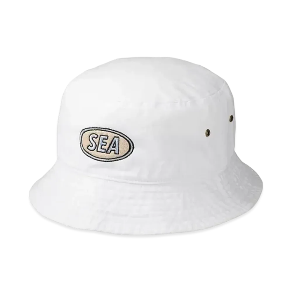 Yoshifuku Honoka x WIND AND SEA Bucket Hat "White"