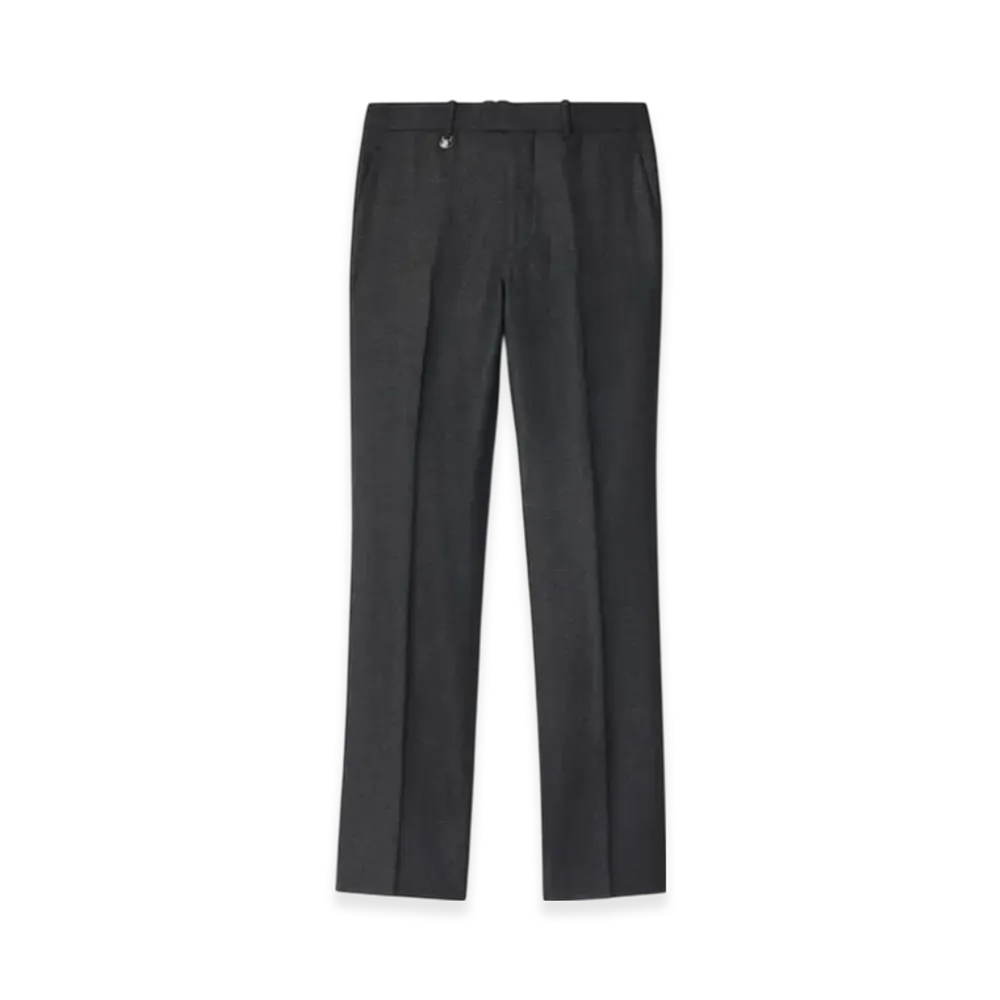 Burberry Check Wool Cashmere Tailored Trousers "Loden/Highland Green"