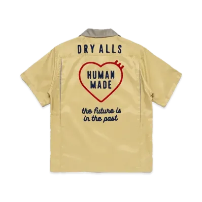 HUMAN MADE Bowling S/S Shirt "Yellow"
