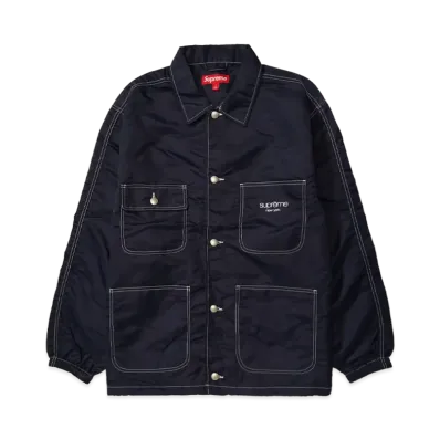 Supreme Nylon Chore Coat "Navy"