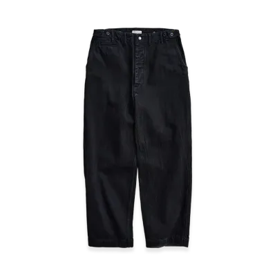 NICENESS B.Bliss Black Satin Utility Pants "Black"