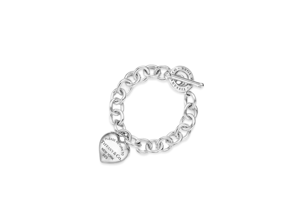 Tiffany & Co. Return to Tiffany Full Heart Toggle Bracelet "Silver"