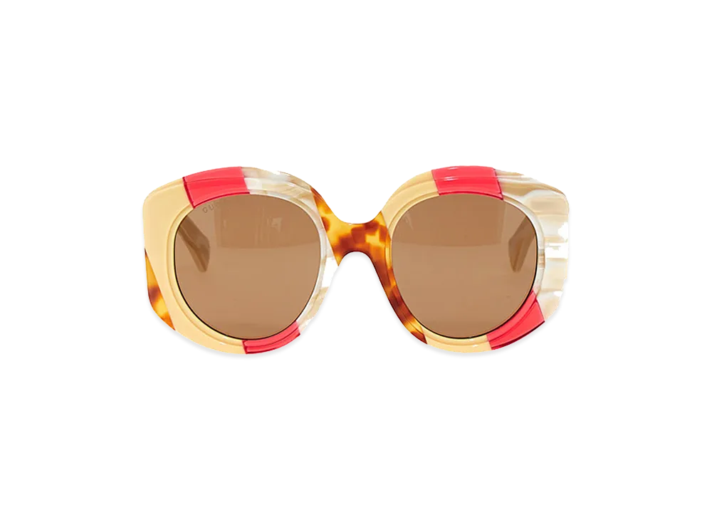 GUCCI Women's Tricolor Sunglasses "Multicolor"