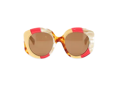 GUCCI Women's Tricolor Sunglasses "Multicolor"