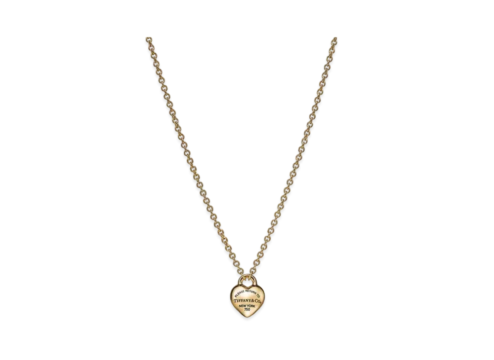 Tiffany & Co. Return to Tiffany Full Heart Pendant 18K "Yellow Gold"