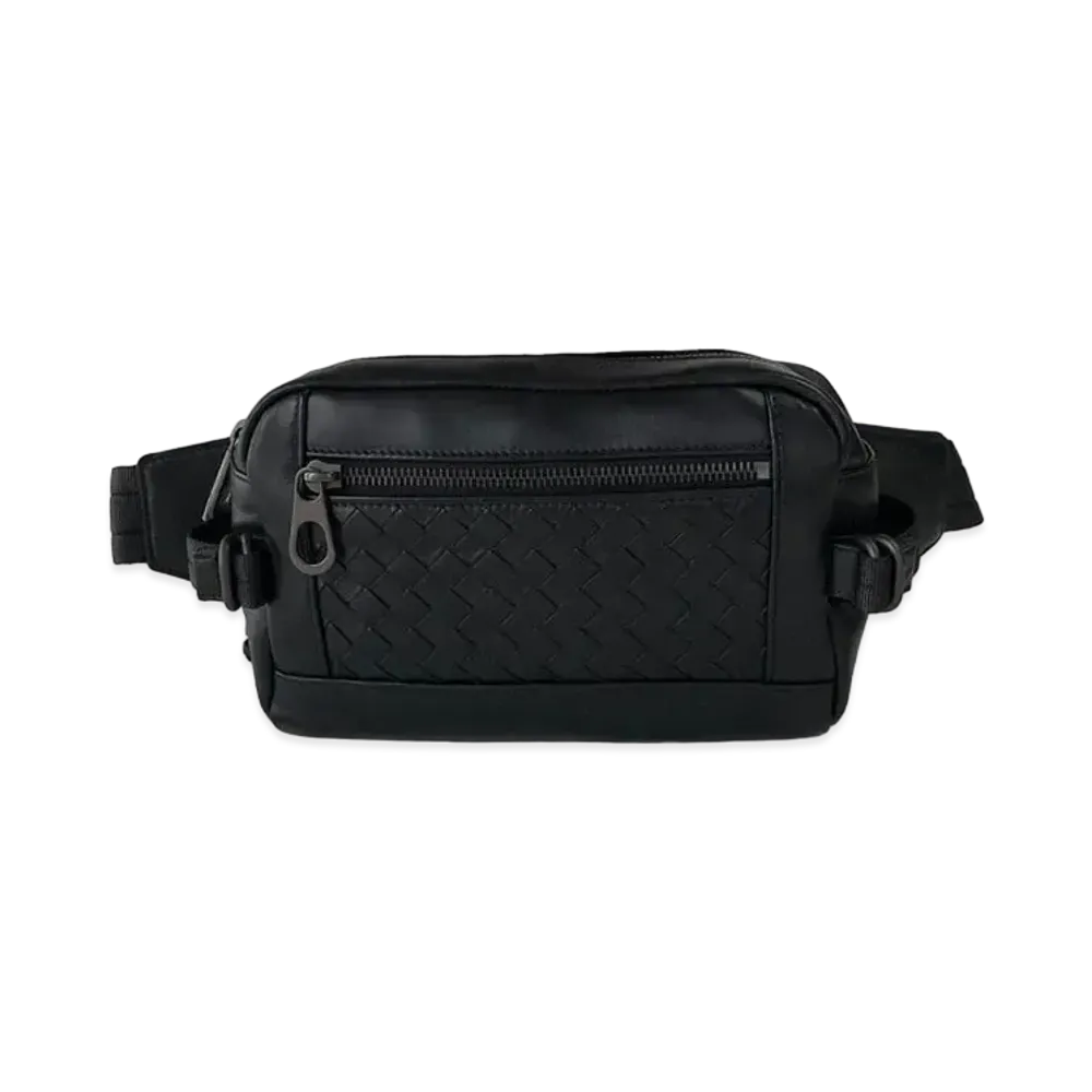 Bottega Veneta Universal Nylon Waist Bag "Black"