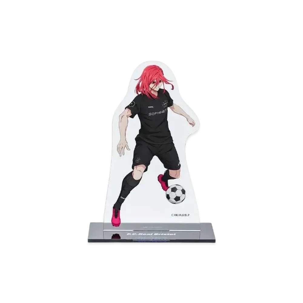 F.C.Real Bristol x BLUE LOCK Acrylic Stand CHIGIRI "Clear"