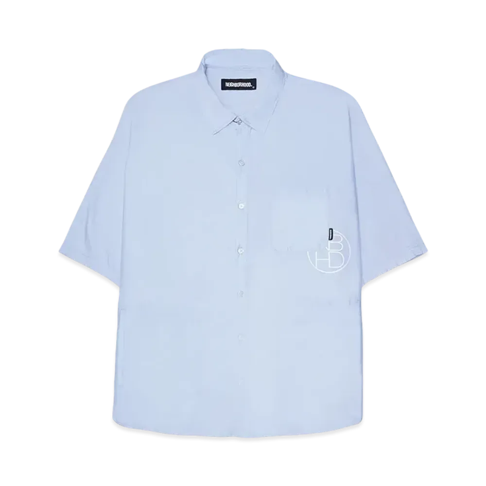 NEIGHBORHOOD BIG LOGO / C-SHIRT . SS "Saxe"