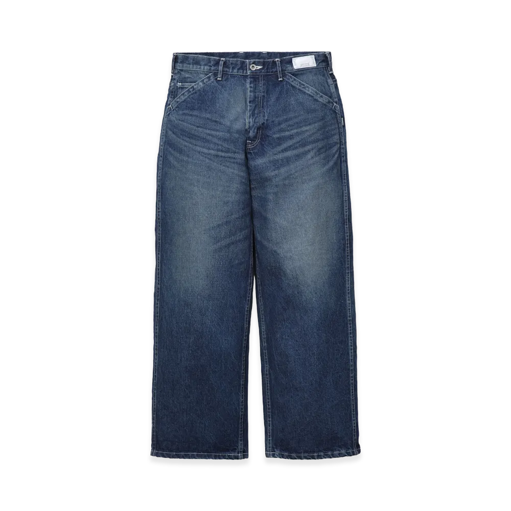 NEIGHBORHOOD Washed Denim Utility Pants "Indigo"