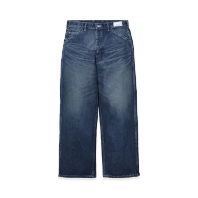 NEIGHBORHOOD Washed Denim Utility Pants "Indigo"