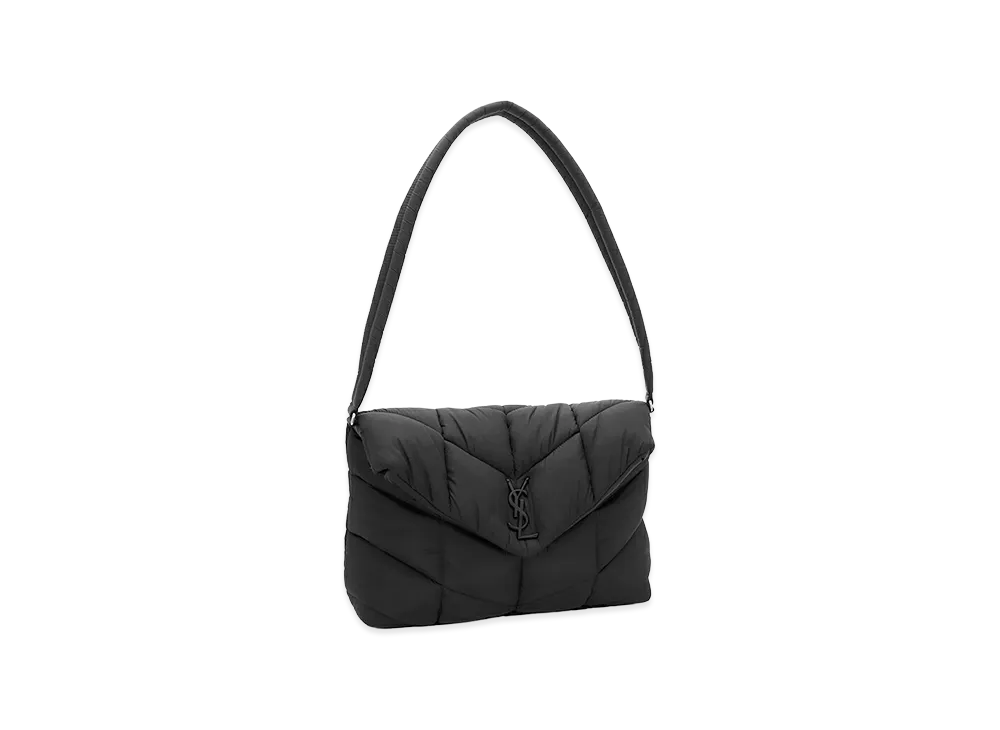 Saint Laurent Puffer Shoulder Bag "Nero"