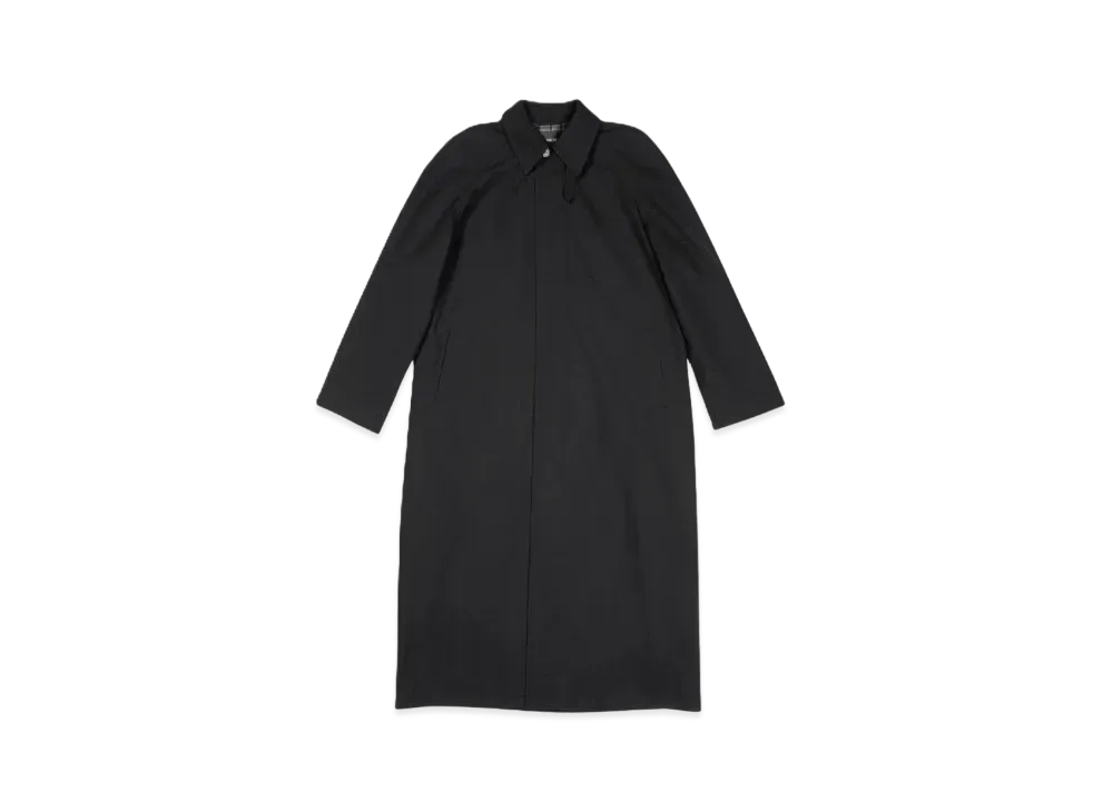 BALENCIAGA Oversized Raglan Carcoat "Black"
