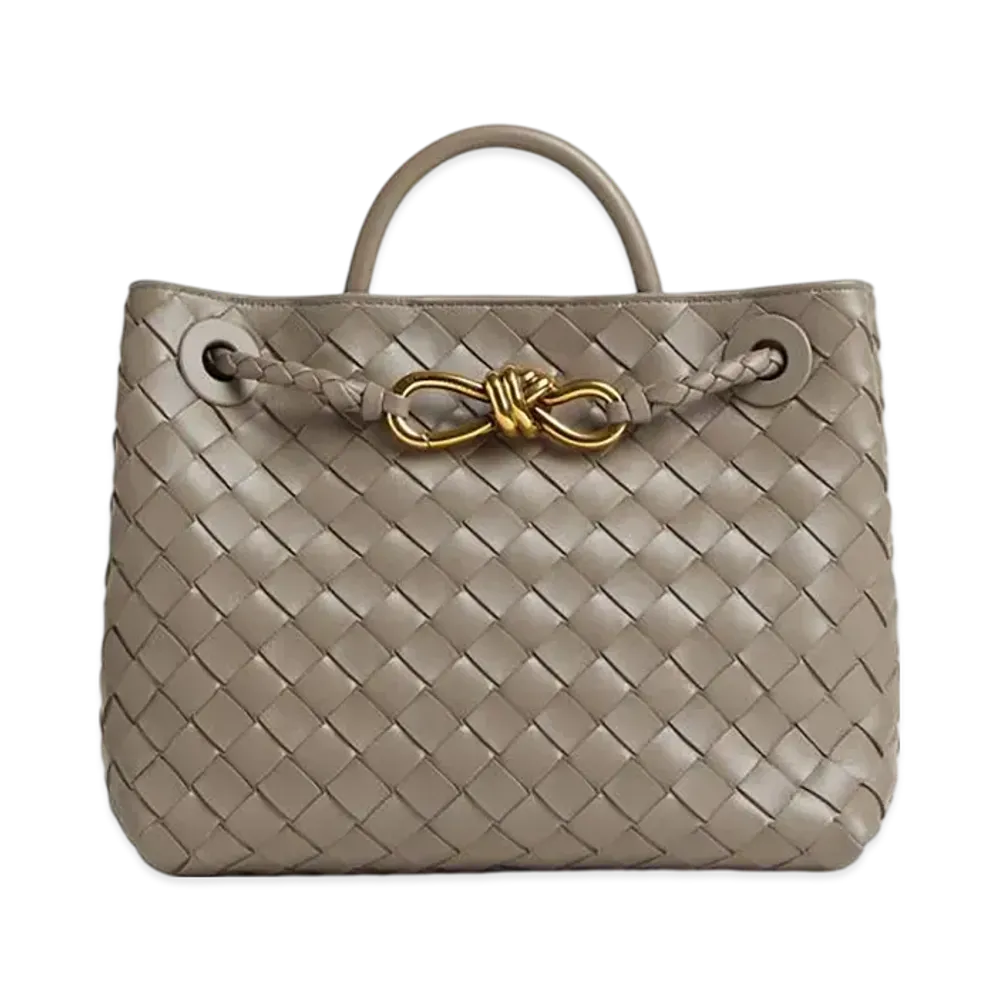 Bottega Veneta Small Andiamo "Limestone"