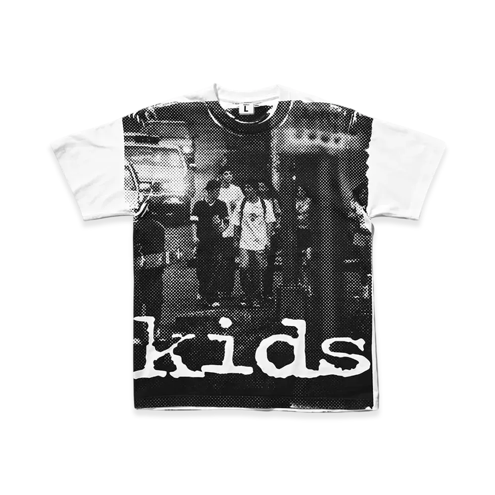 Weber x Kids Printed By Ryoya Nakazato T Shirt Kids "White"