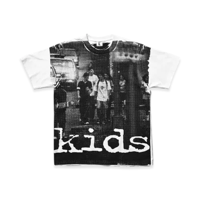 Weber x Kids Printed By Ryoya Nakazato T Shirt Kids "White"