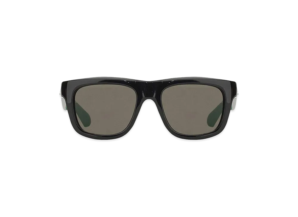 Bottega Veneta Square Injected Sunglasses "Black"