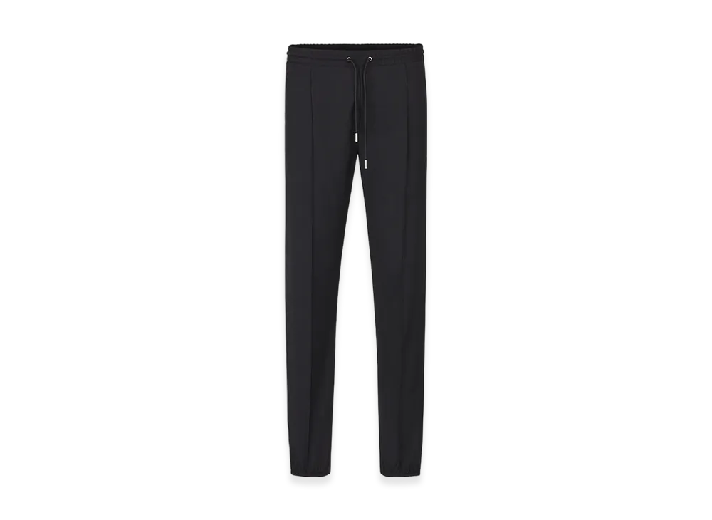 Dior Wool Twill Track Pants "Black"
