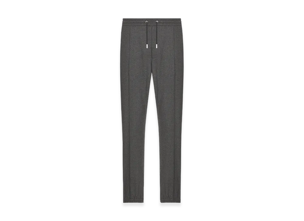 Dior Icons Cashmere Blend Track Pants "Gray"