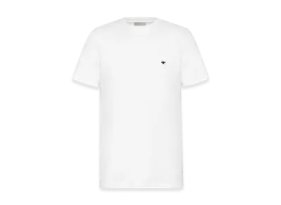 Dior T-Shirt with Bee Embroidery Jersey "White"