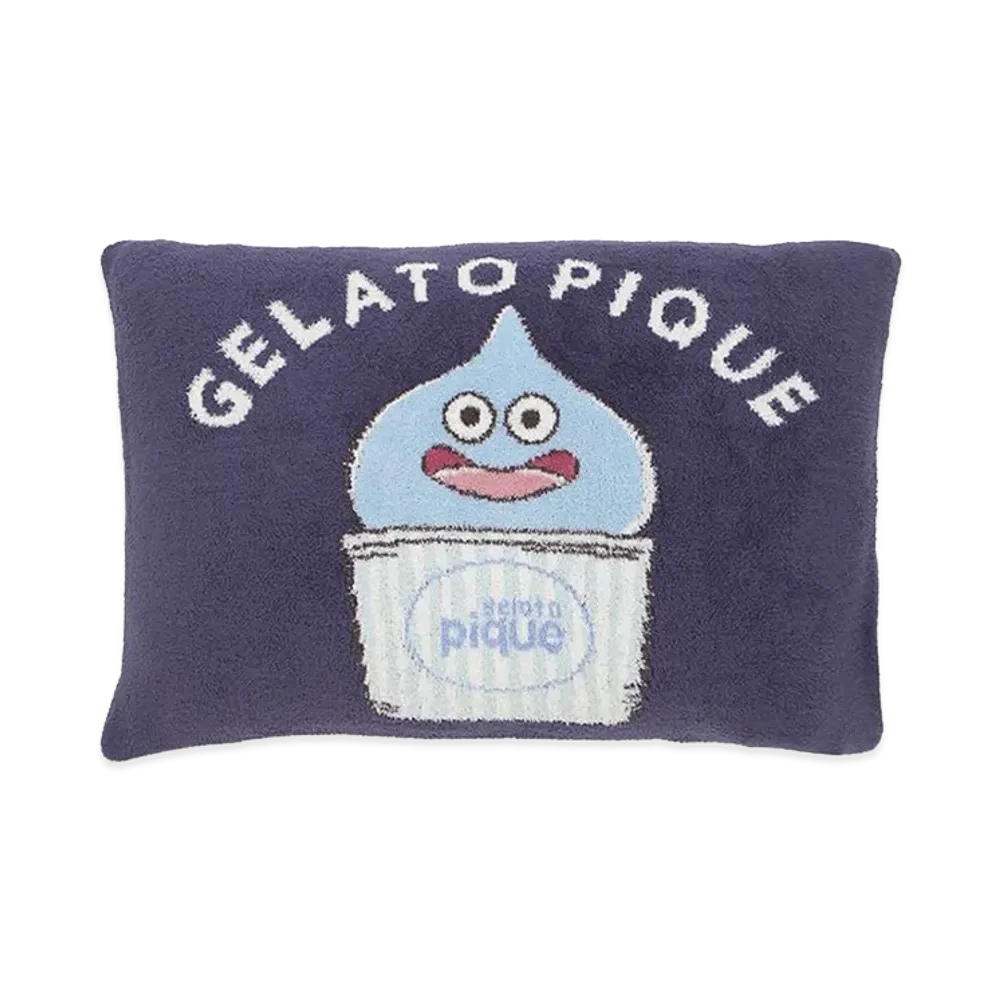 GELATO PIQUE x DRAGON QUEST Jacquard Pillowcase "Navy"