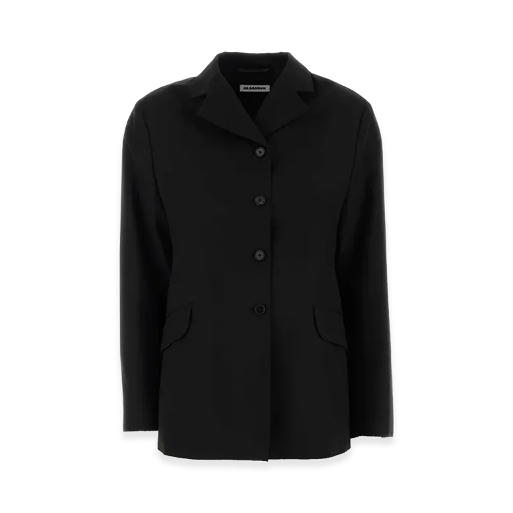 Jil Sander Women's Wool Blazer "Black"