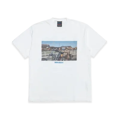 SubCulture x Easy Rider Type-Cbody T-Shirt Captain America&Billy "White"