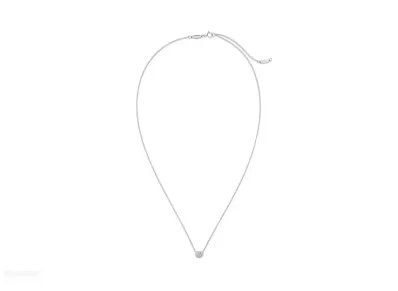Tiffany & Co. Elsa Peretti Bean Design Pendant with Diamonds "Platinum"