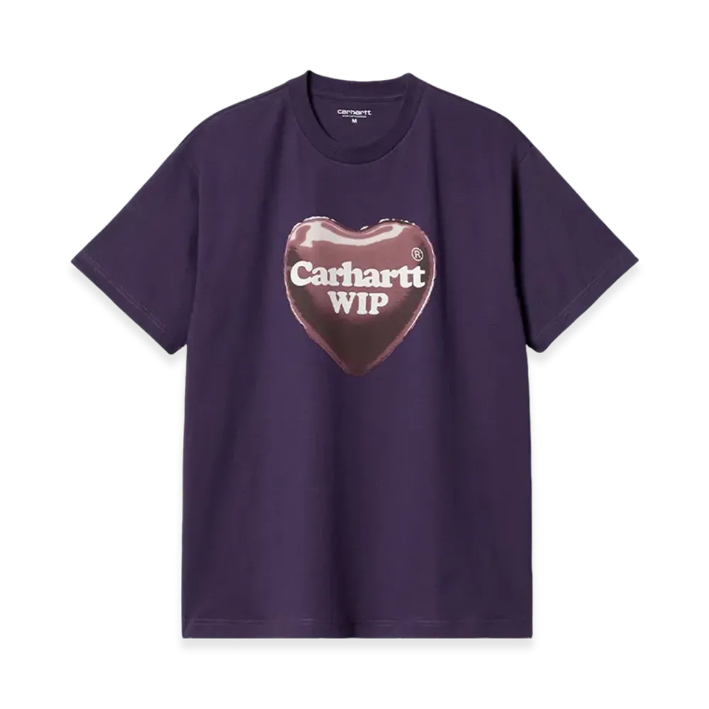 Carhartt WIP Heart Balloon T-Shirt "Cassis"