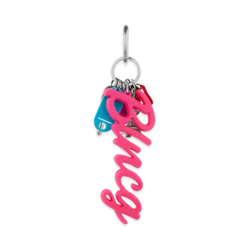 BALENCIAGA Keychain Hourglass Soft Big Souvenirs "Multi Color"