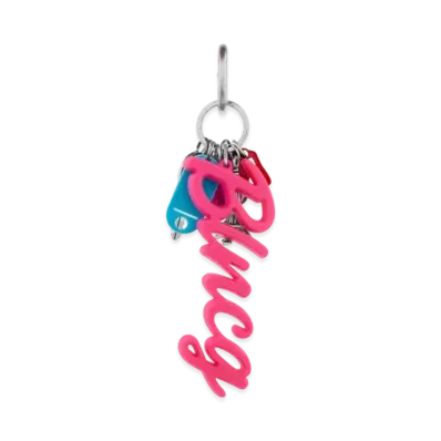BALENCIAGA Keychain Hourglass Soft Big Souvenirs "Multi Color"